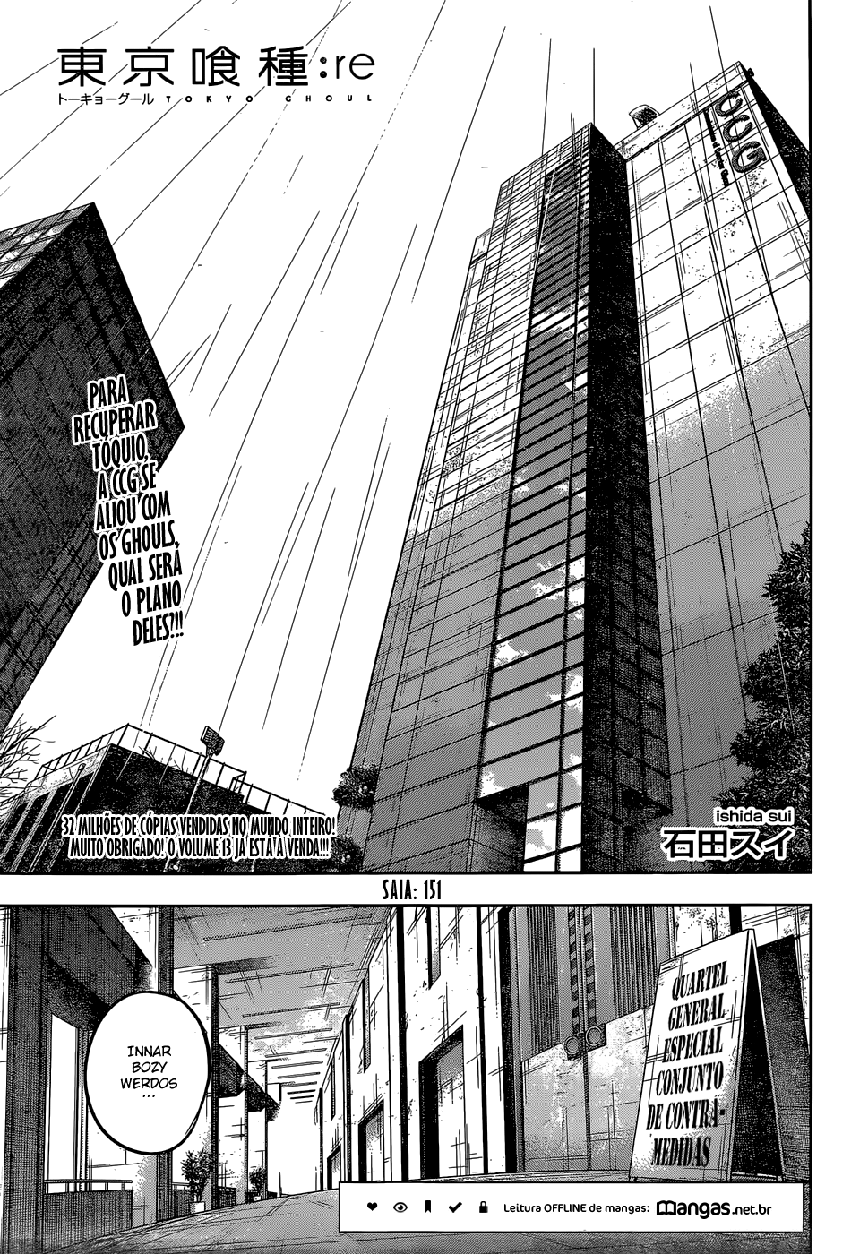 Tokyo Ghoul:re Capítulo 151 Página 2