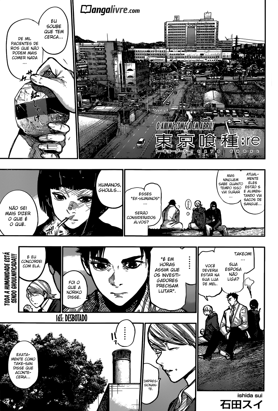 Tokyo Ghoul:re Capítulo 165 Página 1