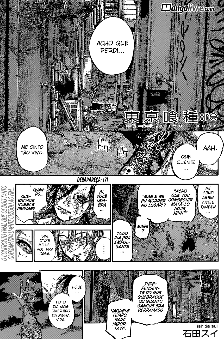 Tokyo Ghoul:re Capítulo 171 Página 1