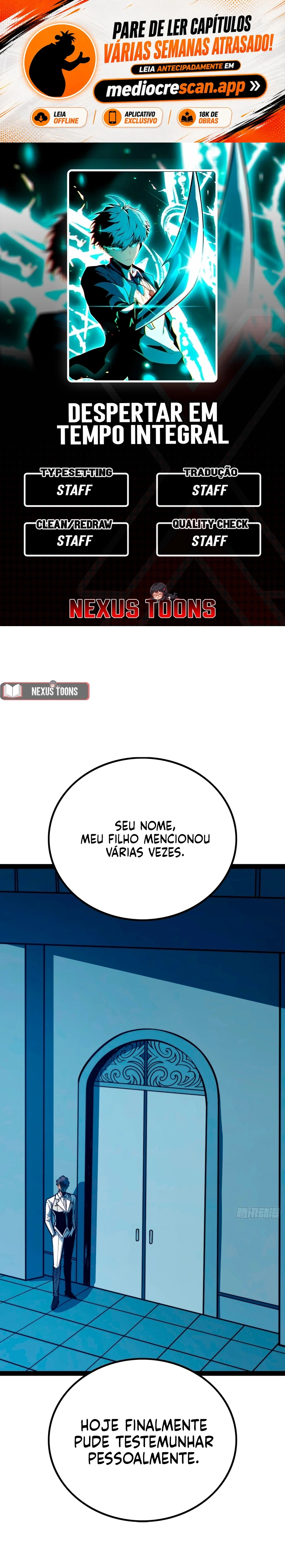 Despertar em Tempo Integral Capítulo 161 Página 1