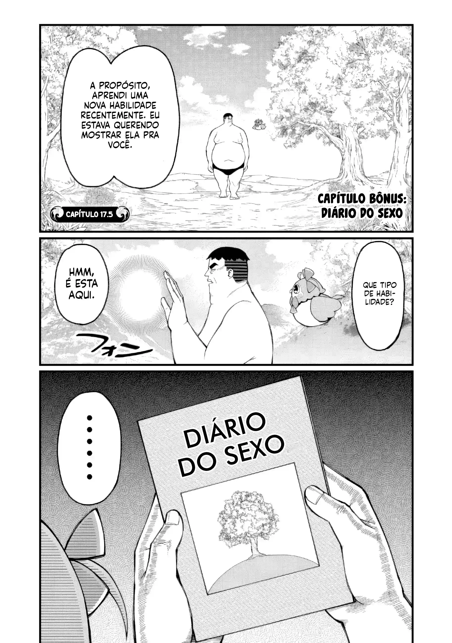 Harem ou Não no Isekai Press Manyuuki: O Velho Mais Poderoso Conquista Todas as Raças como Esposas Capítulo 17.5 Página 1
