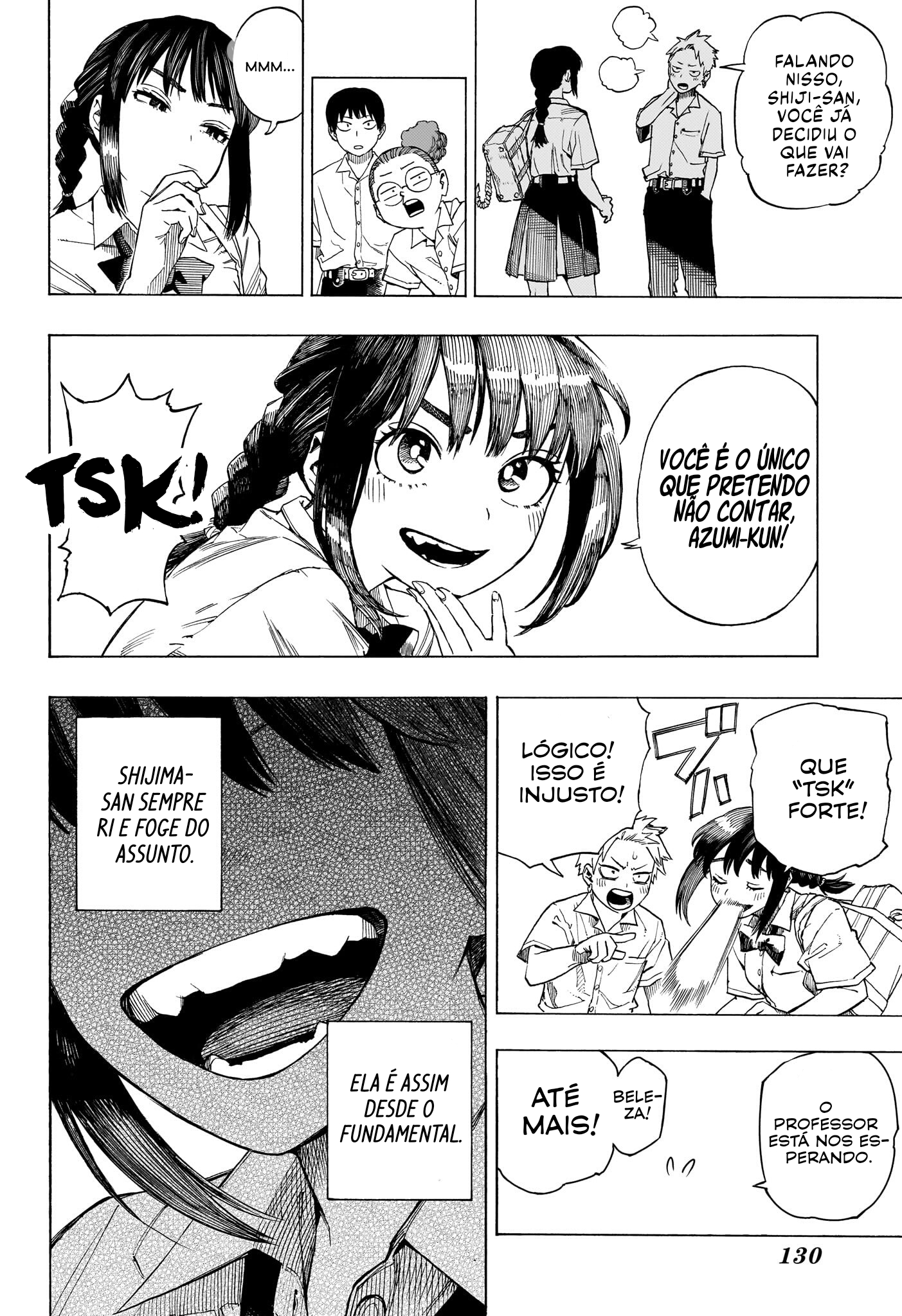 Quit Laughing, Shijima Capítulo 0 Página 9