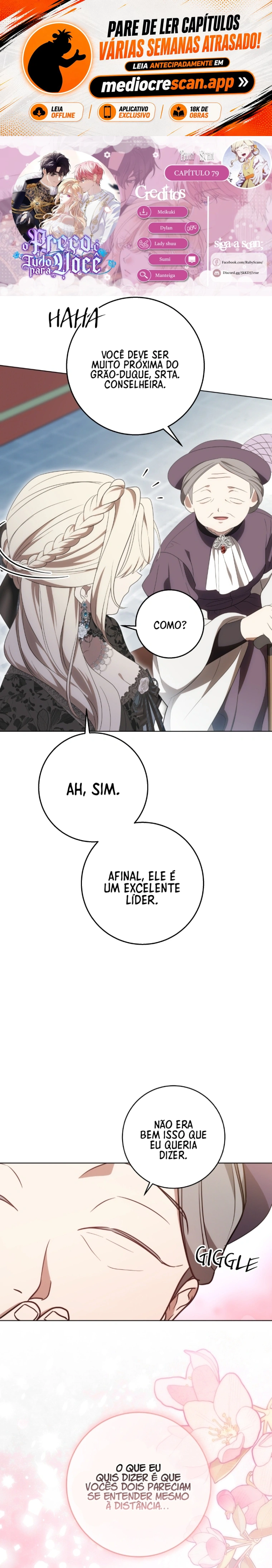 O Preço é Tudo para Você Capítulo 79 Página 1