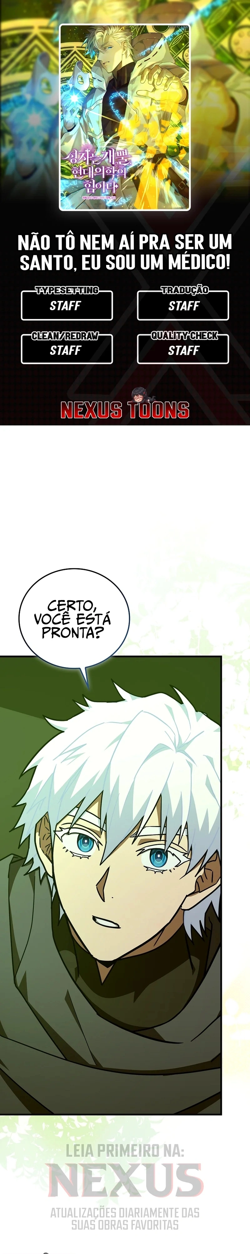 Não Tô Nem Aí Pra Ser Um Santo, Eu Sou Um Médico! Capítulo 168 Página 1