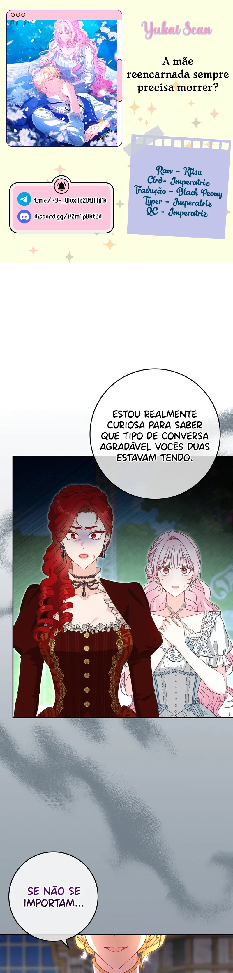 A Mãe Reencarnada Sempre Precisa Morrer? Capítulo 28 Página 1