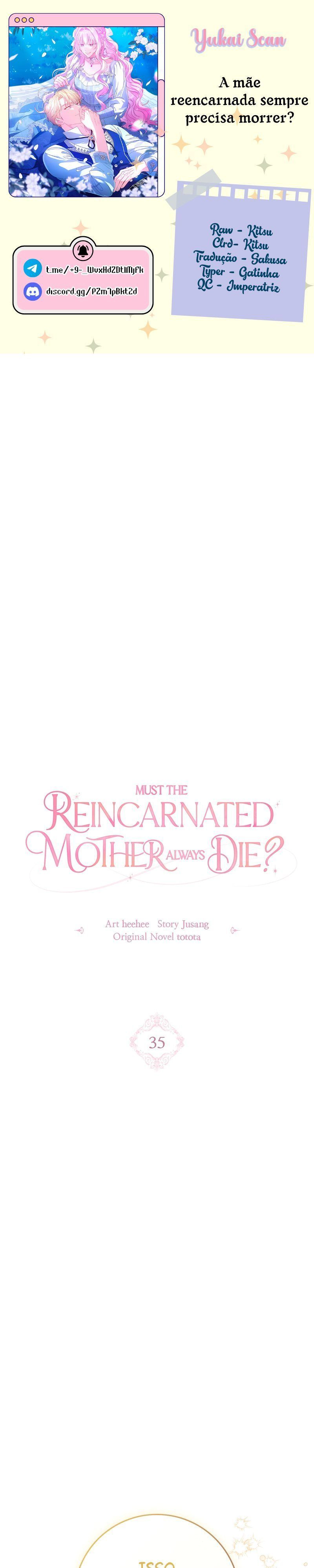A Mãe Reencarnada Sempre Precisa Morrer? Capítulo 35 Página 1