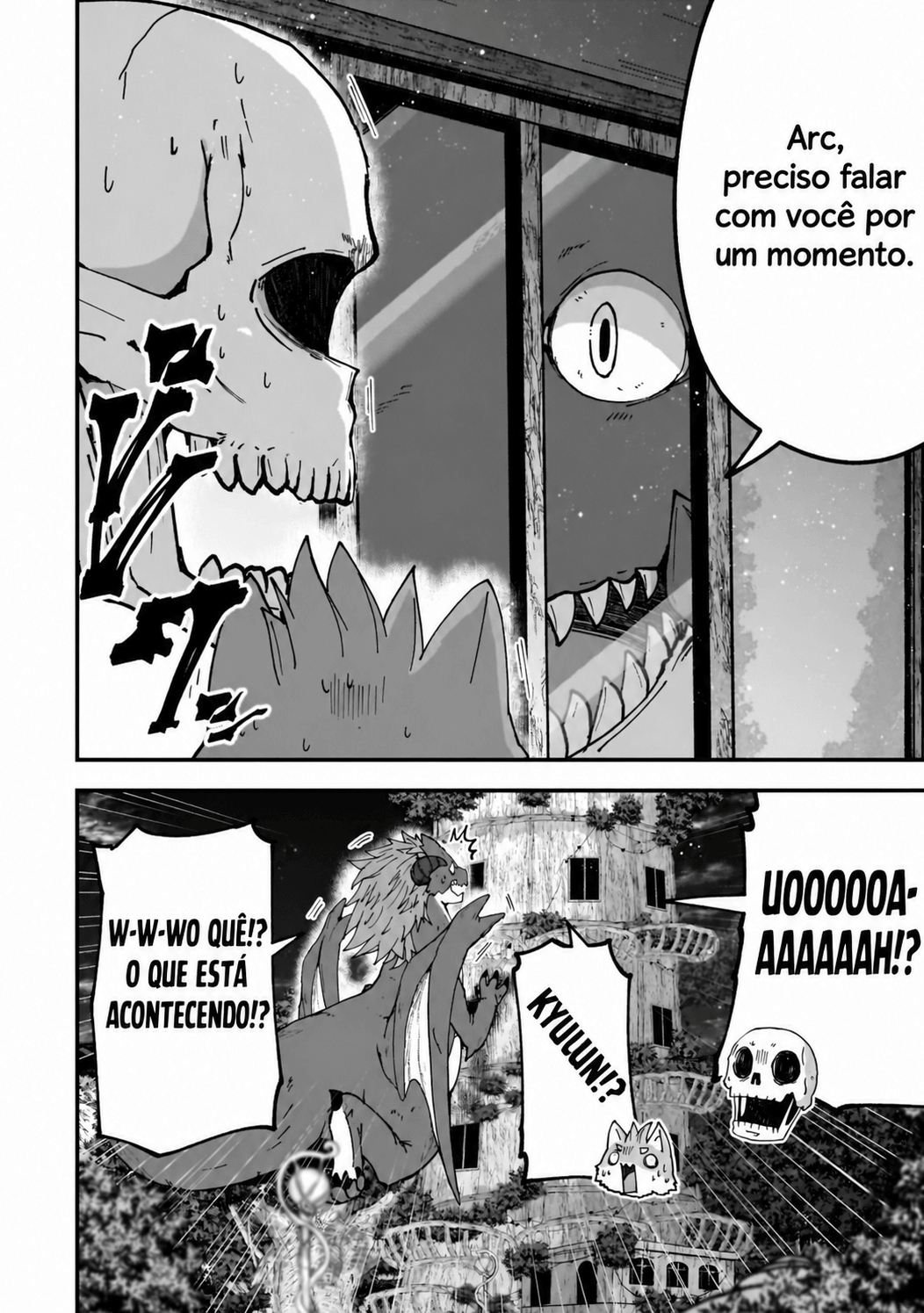 Skeleton Knight in Another World Capítulo 68.1 Página 3
