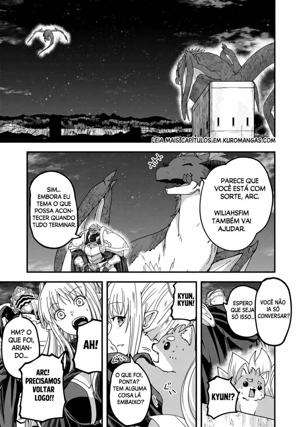 Skeleton Knight in Another World Capítulo 68.2 Página 13