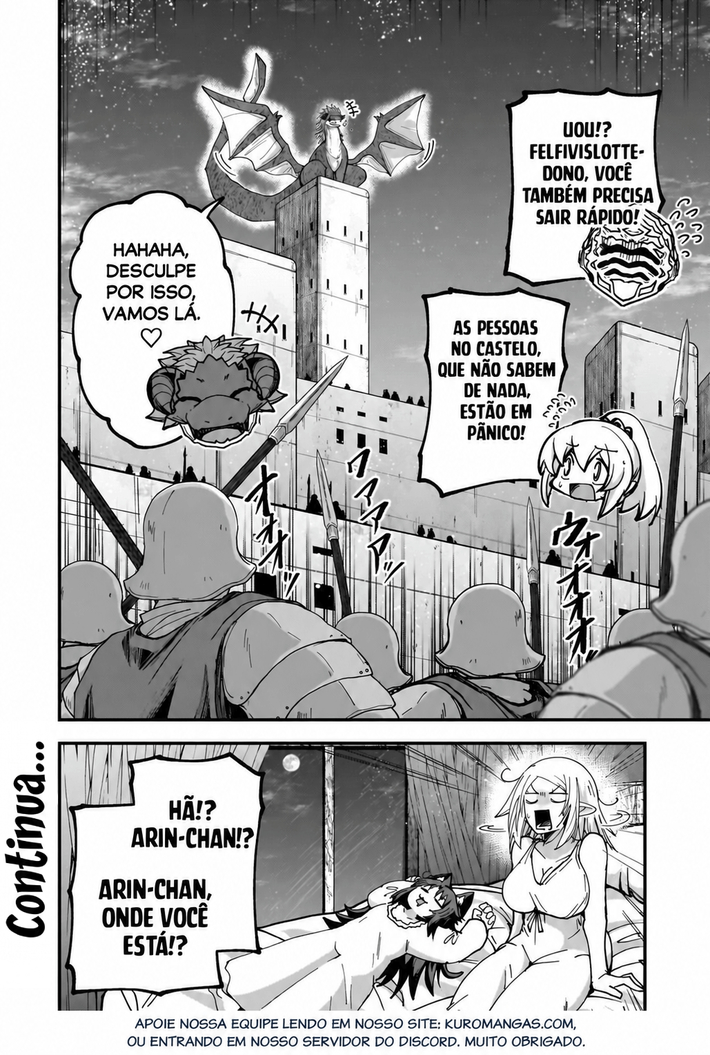 Skeleton Knight in Another World Capítulo 68.2 Página 14