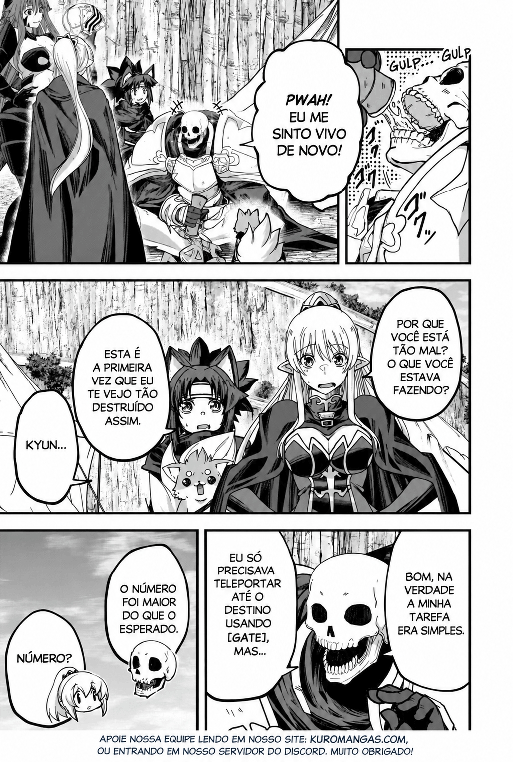 Skeleton Knight in Another World Capítulo 69.1 Página 14
