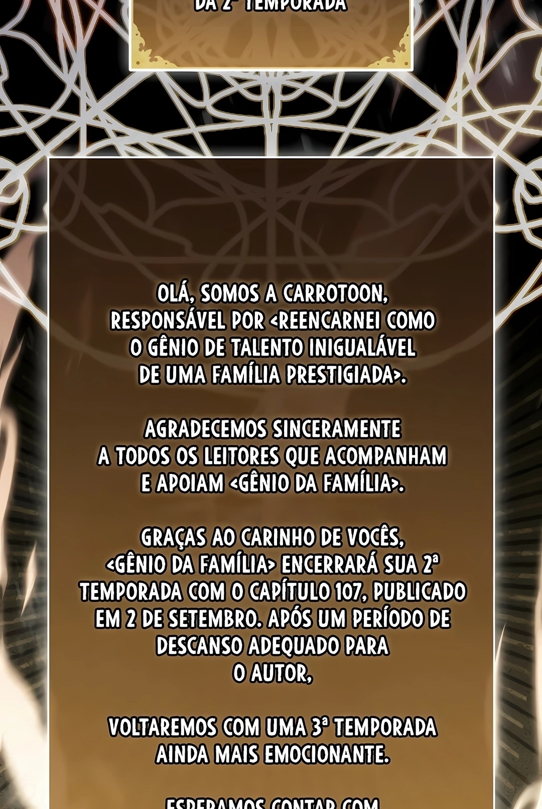 Reencarnei Como o Gênio de uma Família Prestigiada Capítulo 107 Página 118