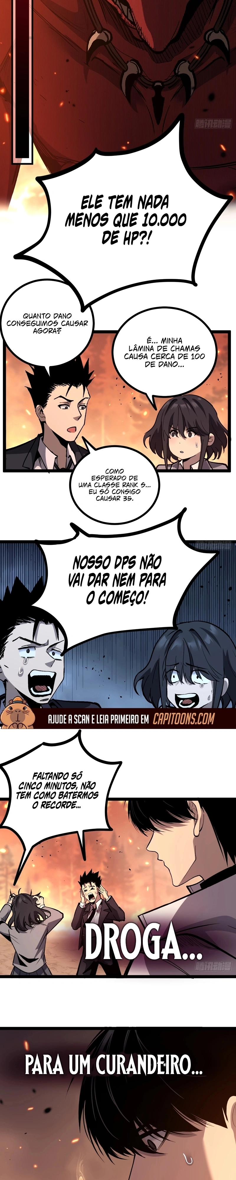 Minha Técnica de Cura Copia Tudo, Eu Detonei o Abismo Capítulo 8 Página 4