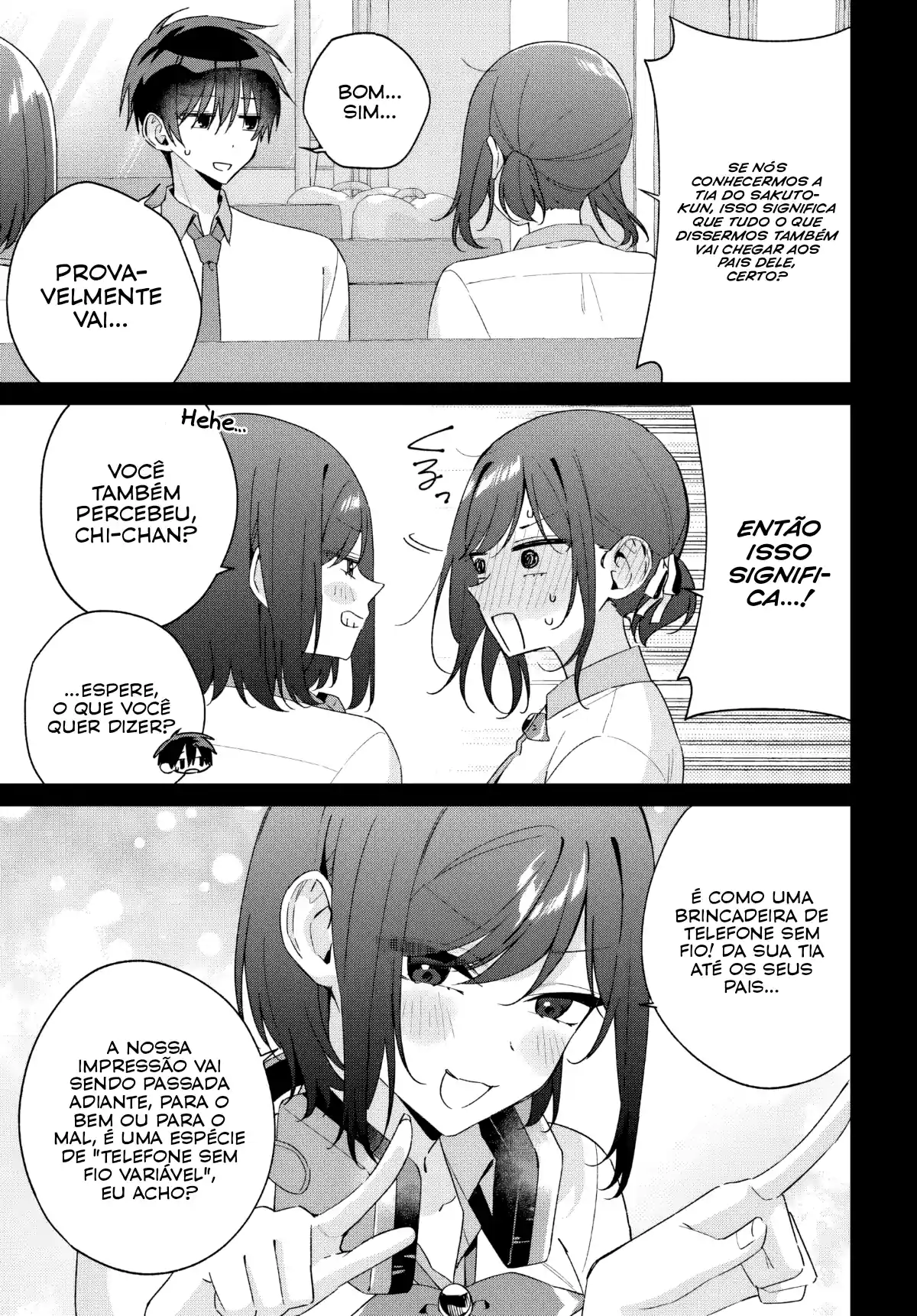Why Don't You Make the Twins Your "Girlfriend" Together? Capítulo 16 Página 18