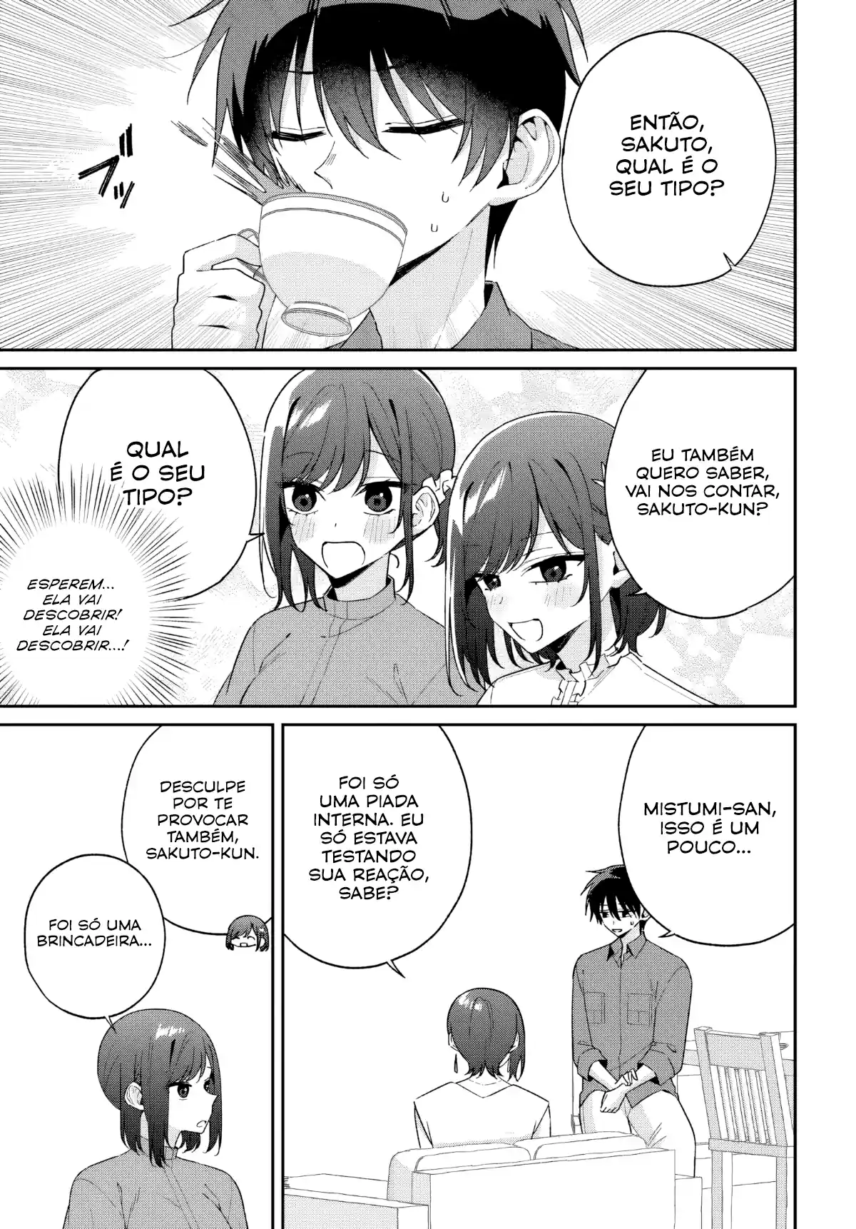Why Don't You Make the Twins Your "Girlfriend" Together? Capítulo 17 Página 8