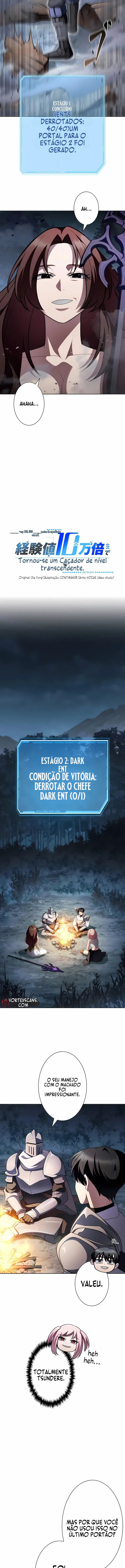 Me Tornei um Caçador Transcendente com 100.000x de EXP ⭐ Capítulo 26 Página 9