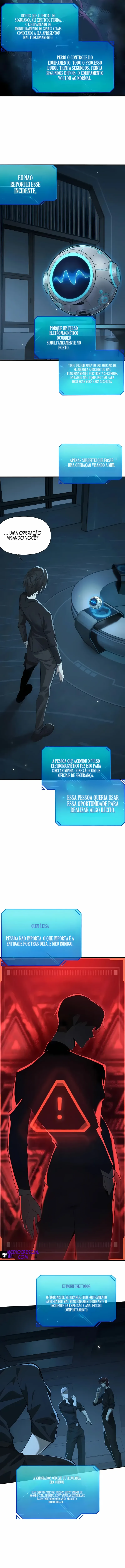 Transmigrei para um Mundo Cyberpunk, Derrotei o BOSS e Cheguei ao Topo Capítulo 67 Página 8