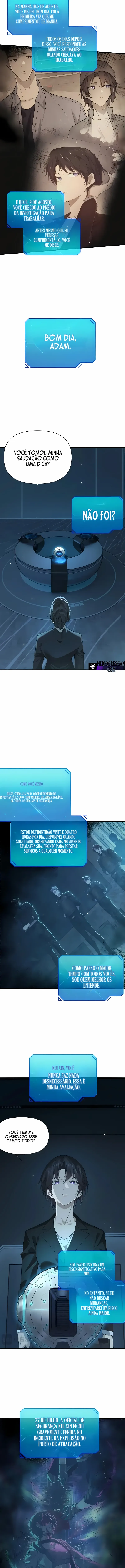 Transmigrei para um Mundo Cyberpunk, Derrotei o BOSS e Cheguei ao Topo Capítulo 67 Página 7
