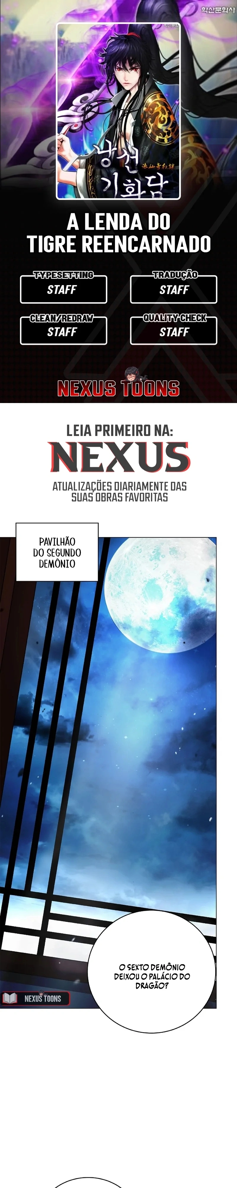 A Lenda do Tigre Reencarnado Capítulo 174 Página 1