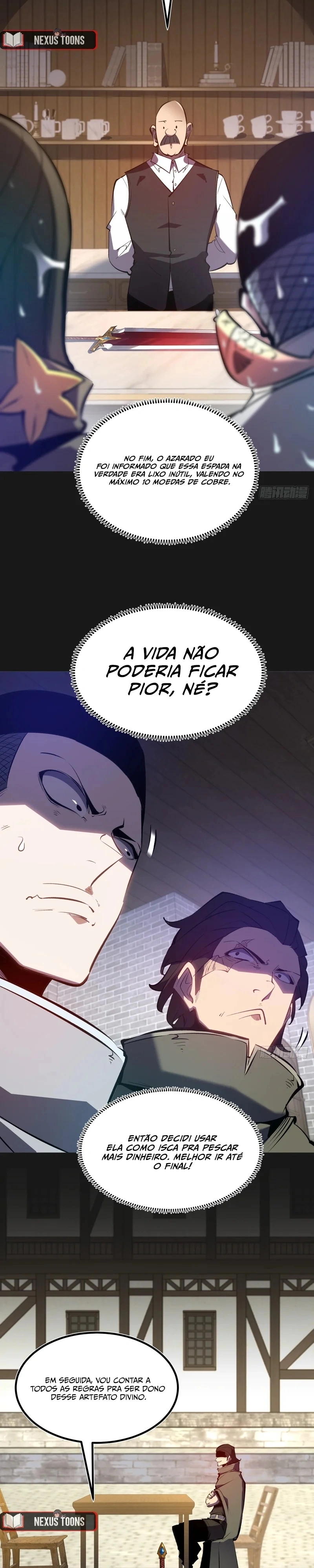Renascido como Deus da Guerra Capítulo 23 Página 22