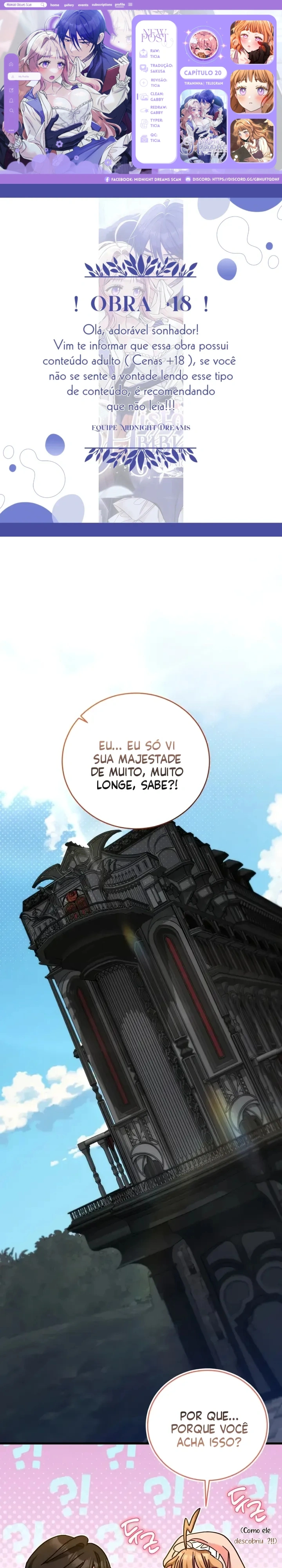 História Na Biblioteca Capítulo 20 Página 1