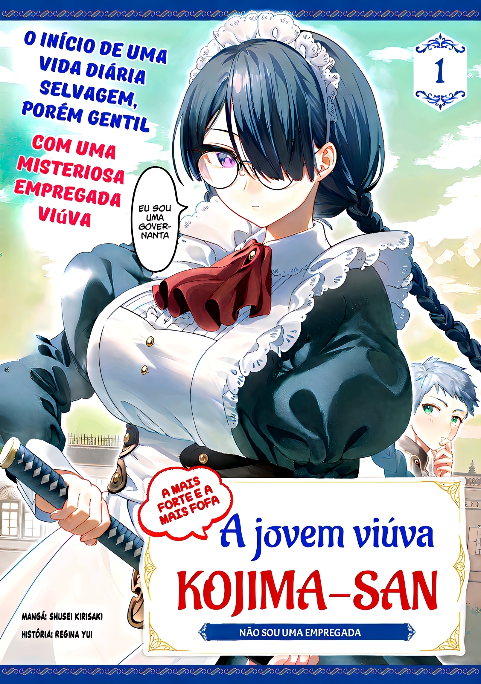 Miss Kojima, the Widowed Young Lady, Is the Strongest and Cutest Capítulo 3 Página 2