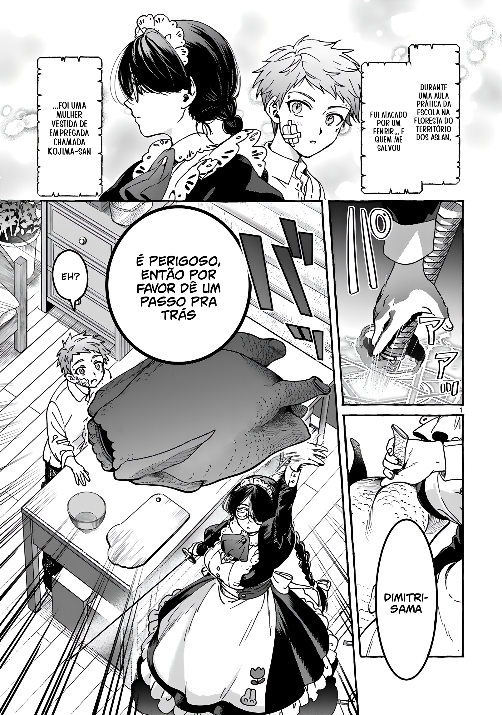 Miss Kojima, the Widowed Young Lady, Is the Strongest and Cutest Capítulo 3 Página 3
