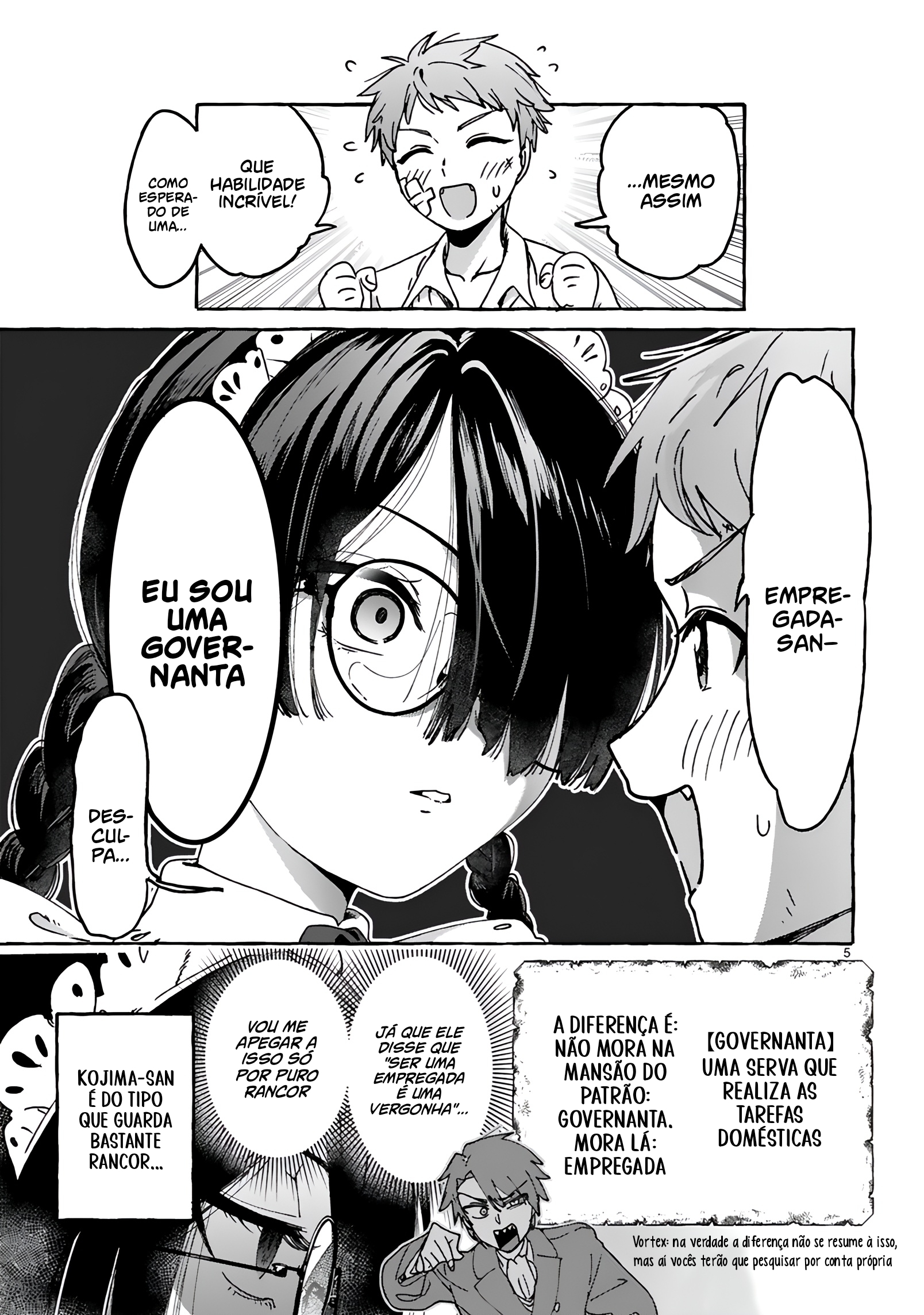 Miss Kojima, the Widowed Young Lady, Is the Strongest and Cutest Capítulo 3 Página 7