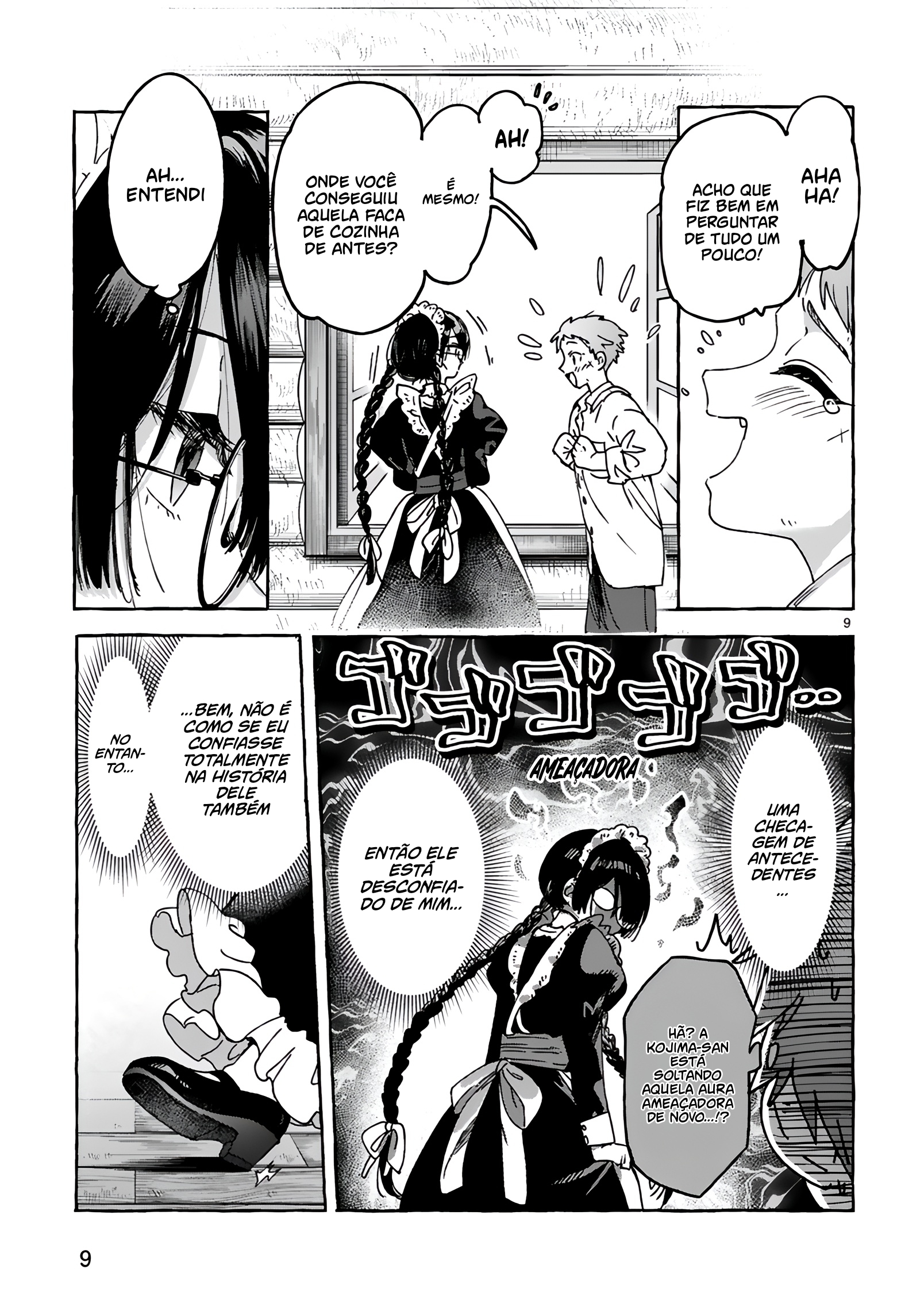 Miss Kojima, the Widowed Young Lady, Is the Strongest and Cutest Capítulo 3 Página 11