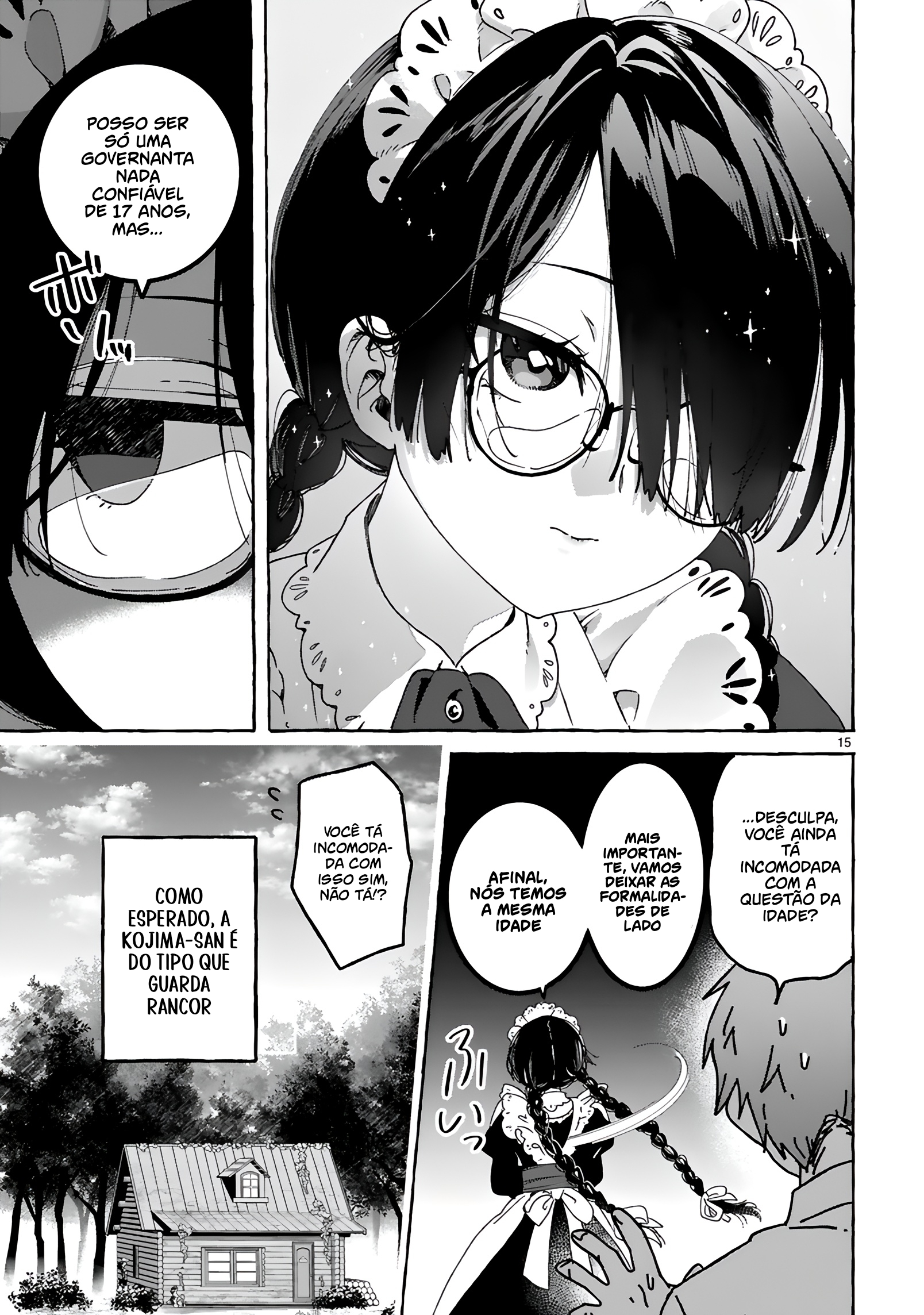 Miss Kojima, the Widowed Young Lady, Is the Strongest and Cutest Capítulo 3 Página 17
