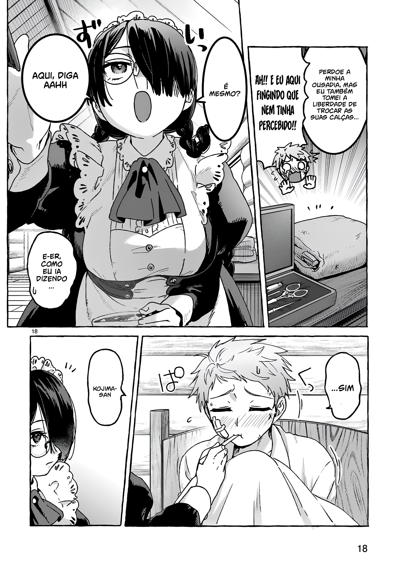 Miss Kojima, the Widowed Young Lady, Is the Strongest and Cutest Capítulo 3 Página 20