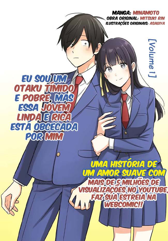 Eu sou um otaku tímido e pobre, mas essa jovem linda e rica está obcecada por mim Capítulo 1 Página 2