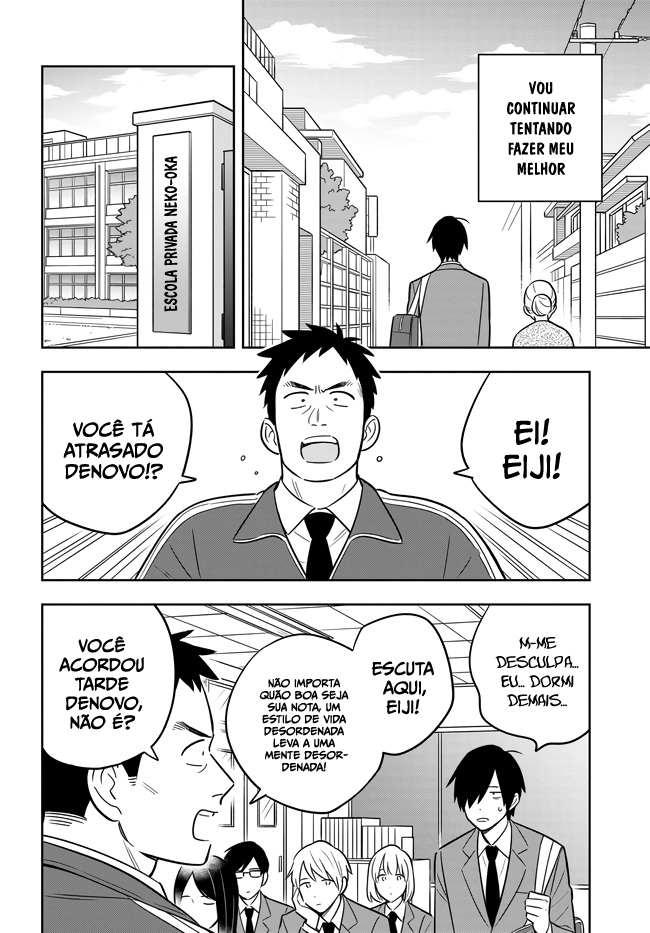 Eu sou um otaku tímido e pobre, mas essa jovem linda e rica está obcecada por mim Capítulo 1 Página 18