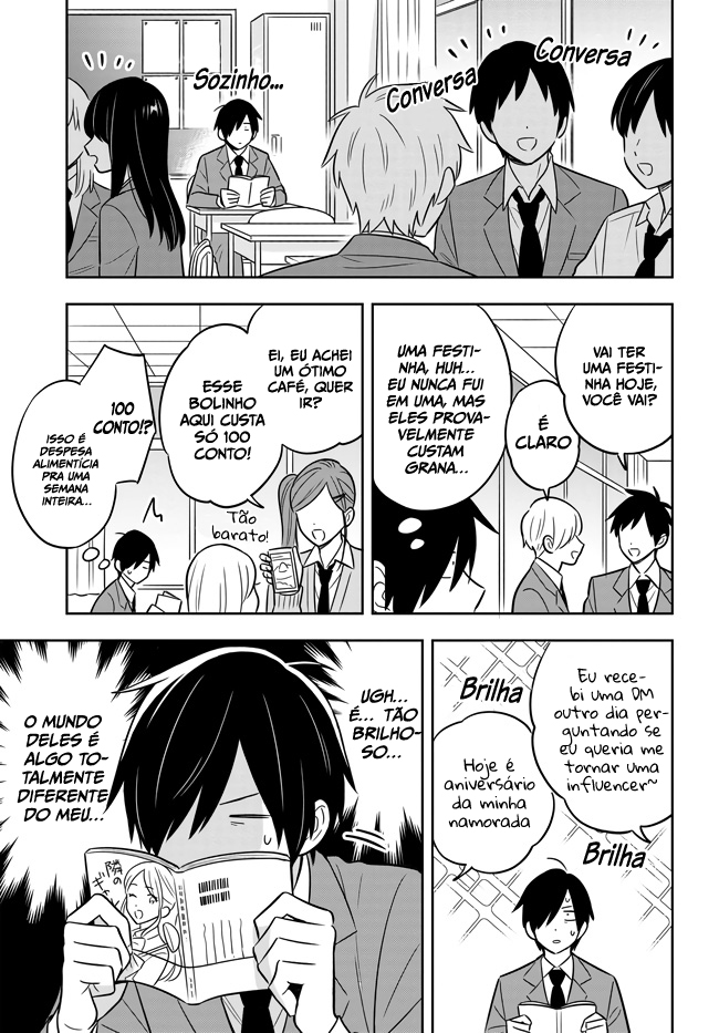 Eu sou um otaku tímido e pobre, mas essa jovem linda e rica está obcecada por mim Capítulo 1 Página 21