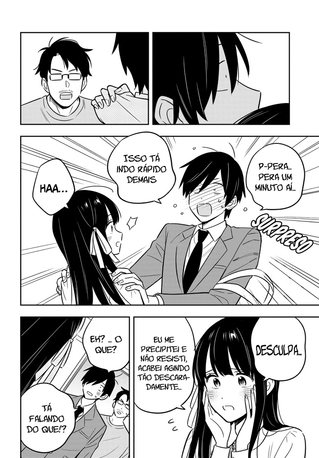 Eu sou um otaku tímido e pobre, mas essa jovem linda e rica está obcecada por mim Capítulo 1 Página 32