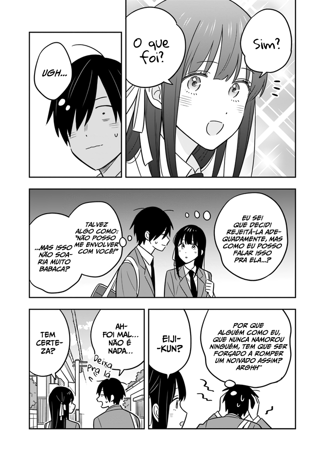 Eu sou um otaku tímido e pobre, mas essa jovem linda e rica está obcecada por mim Capítulo 2.1 Página 10