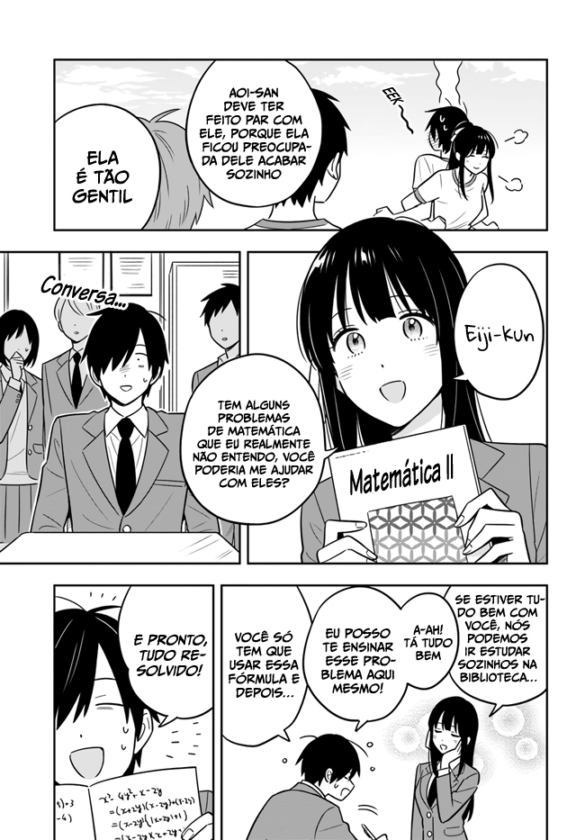 Eu sou um otaku tímido e pobre, mas essa jovem linda e rica está obcecada por mim Capítulo 2.1 Página 14