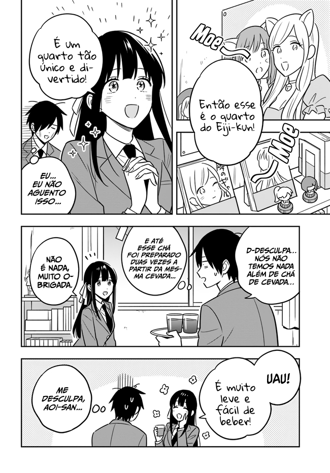 Eu sou um otaku tímido e pobre, mas essa jovem linda e rica está obcecada por mim Capítulo 2.2 Página 5