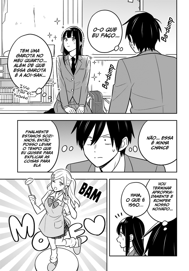 Eu sou um otaku tímido e pobre, mas essa jovem linda e rica está obcecada por mim Capítulo 2.2 Página 6