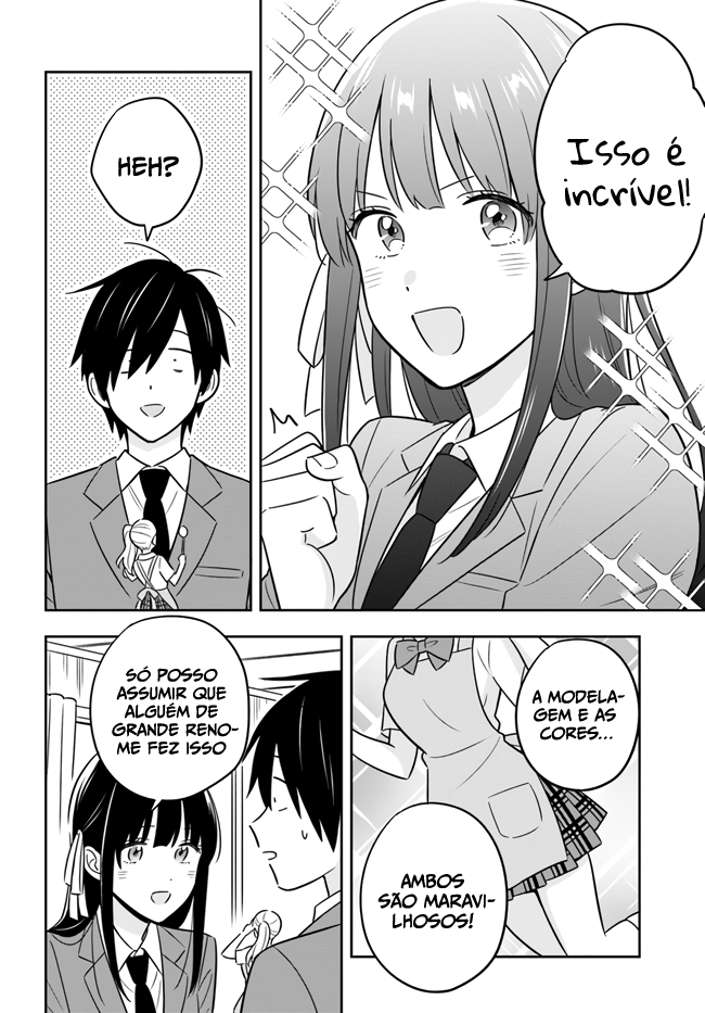 Eu sou um otaku tímido e pobre, mas essa jovem linda e rica está obcecada por mim Capítulo 2.2 Página 9