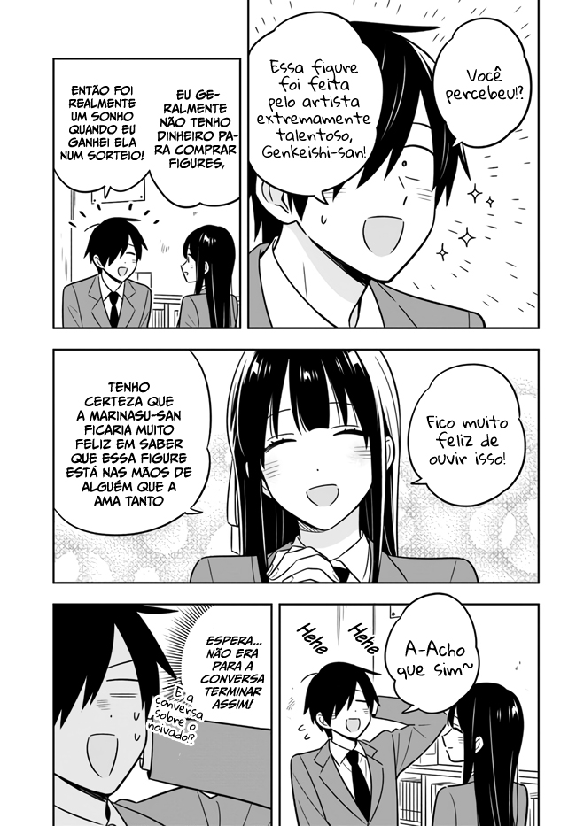 Eu sou um otaku tímido e pobre, mas essa jovem linda e rica está obcecada por mim Capítulo 2.2 Página 10