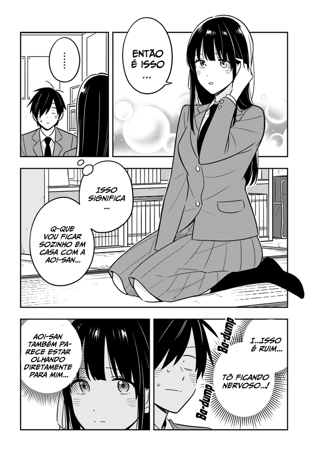 Eu sou um otaku tímido e pobre, mas essa jovem linda e rica está obcecada por mim Capítulo 2.2 Página 15