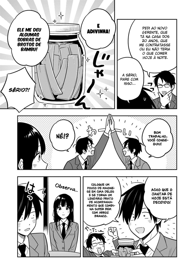 Eu sou um otaku tímido e pobre, mas essa jovem linda e rica está obcecada por mim Capítulo 3.1 Página 4