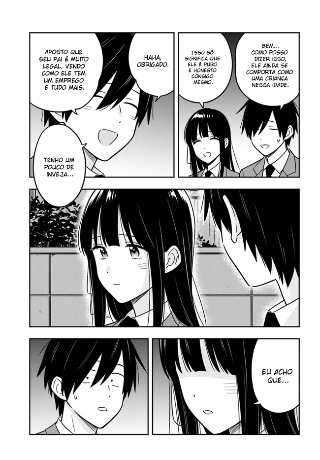 Eu sou um otaku tímido e pobre, mas essa jovem linda e rica está obcecada por mim Capítulo 3.1 Página 10