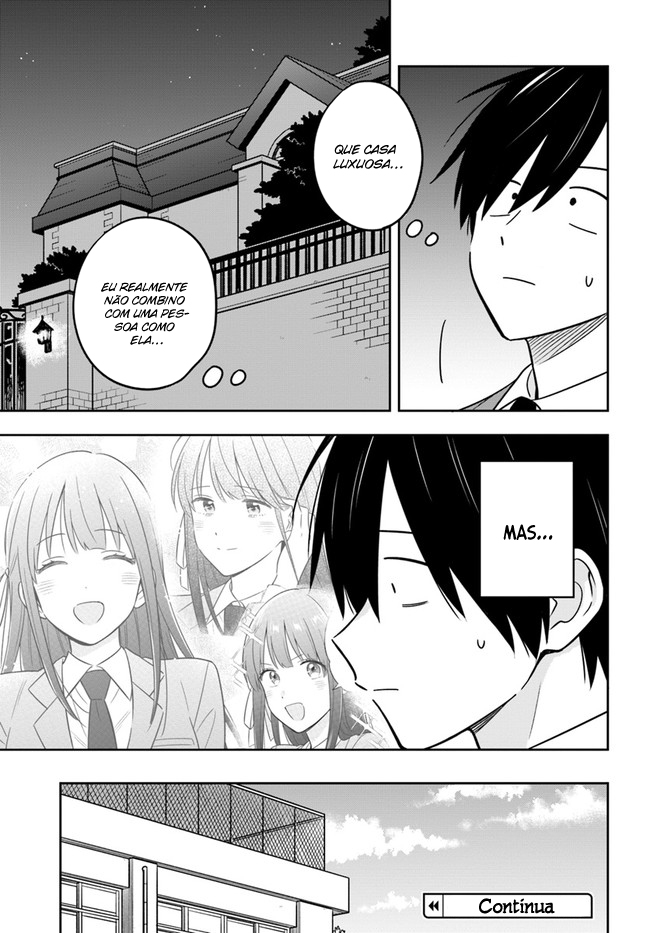 Eu sou um otaku tímido e pobre, mas essa jovem linda e rica está obcecada por mim Capítulo 3.1 Página 14