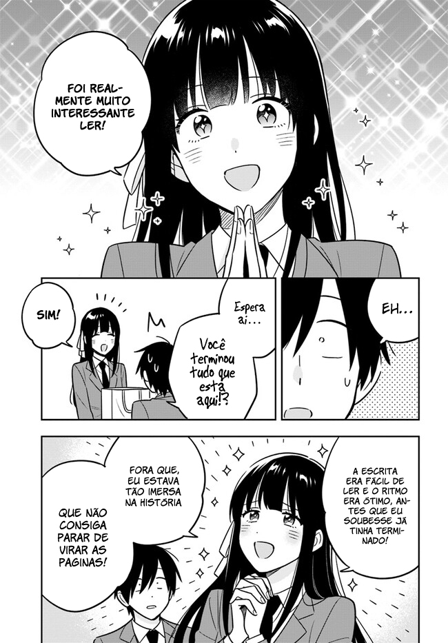 Eu sou um otaku tímido e pobre, mas essa jovem linda e rica está obcecada por mim Capítulo 3.2 Página 3