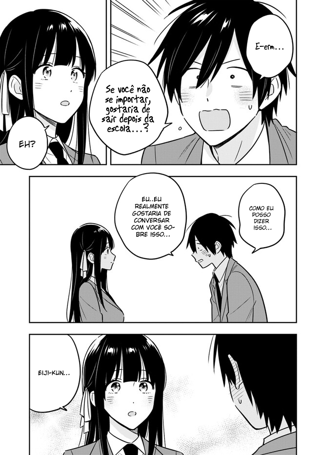 Eu sou um otaku tímido e pobre, mas essa jovem linda e rica está obcecada por mim Capítulo 3.2 Página 7