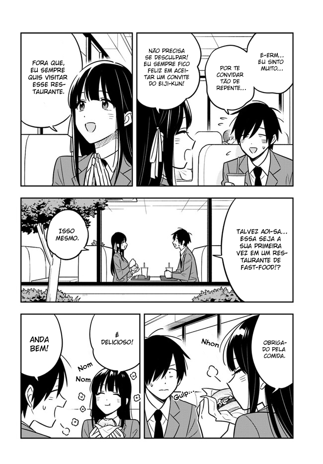 Eu sou um otaku tímido e pobre, mas essa jovem linda e rica está obcecada por mim Capítulo 3.2 Página 10