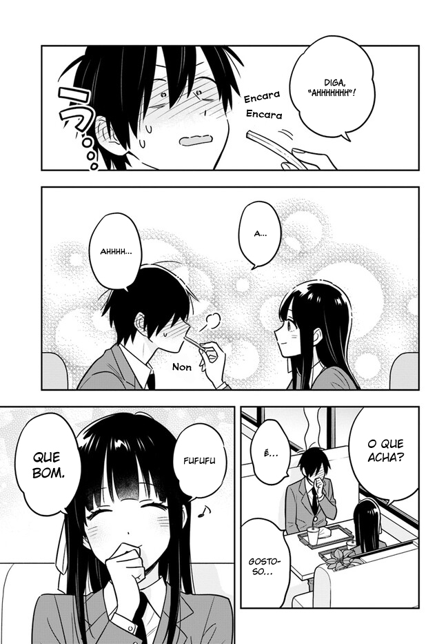 Eu sou um otaku tímido e pobre, mas essa jovem linda e rica está obcecada por mim Capítulo 3.2 Página 13