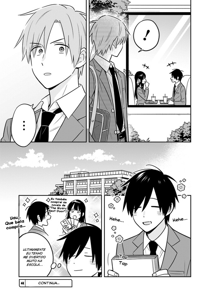 Eu sou um otaku tímido e pobre, mas essa jovem linda e rica está obcecada por mim Capítulo 3.2 Página 15