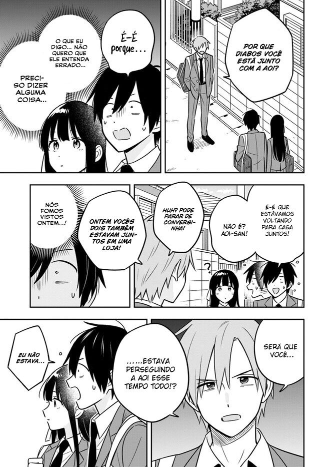Eu sou um otaku tímido e pobre, mas essa jovem linda e rica está obcecada por mim Capítulo 3.3 Página 5